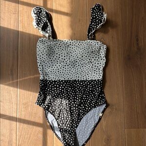 COPY - Summersalt Ruffle Oasis one piece swimsuit